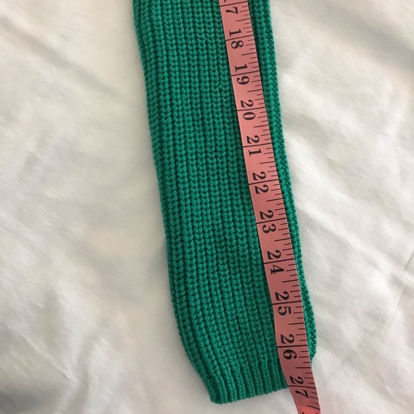 NWT 525 America Bloomingdales Bright Jade Sweater - Picture 10 of 10